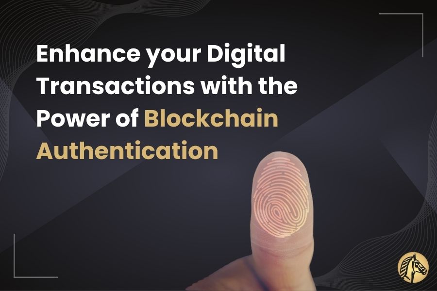 Blockchain-Authentifizierung St&auml;rkung digitaler Transaktionen